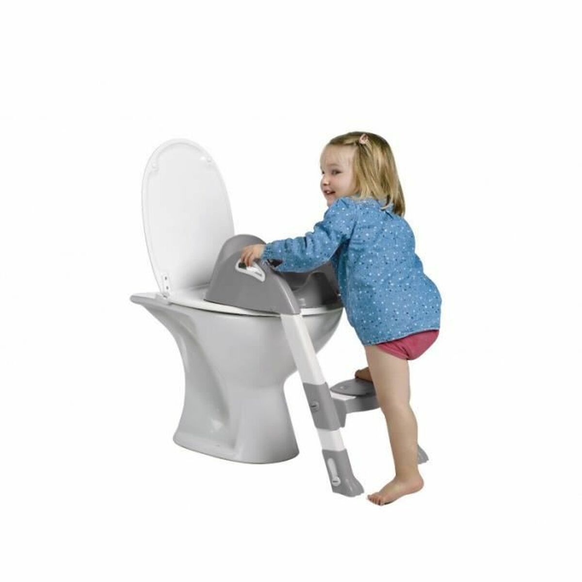 Thermobaby Toiletbril Verminderaar Voor Baby's Thermobaby Kiddyloo © Grijs